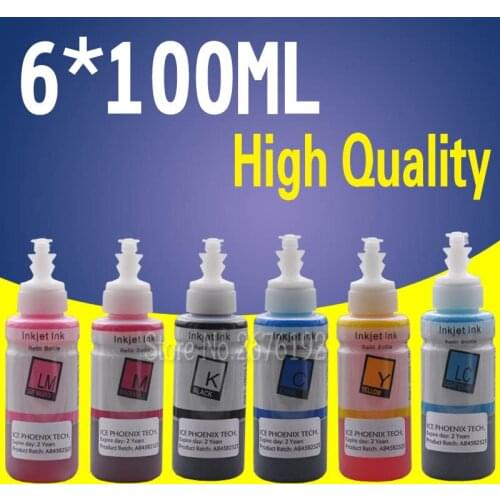 For EPSON R320 R340 RX500 R 320 340 RX 500 Ink Cartridge Refill Ink Kit T0481 600ML
