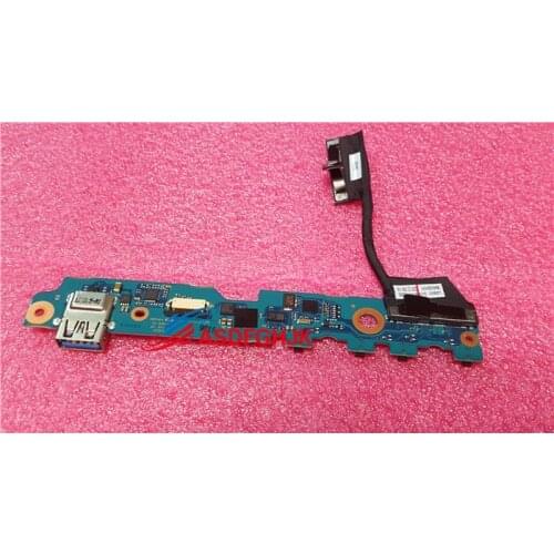 FOR Toshiba Satellite U925t Power Button USB Port Board W/ Cable FLX0UB1 A3355a 100% Perfect work