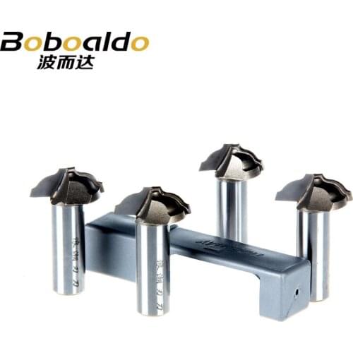 1pcs 1/2 Shank Tungsten Carbide CNC Router Bit Open End Carving Bit 1/2*1 for Wood Cutting tools Tideway 2898