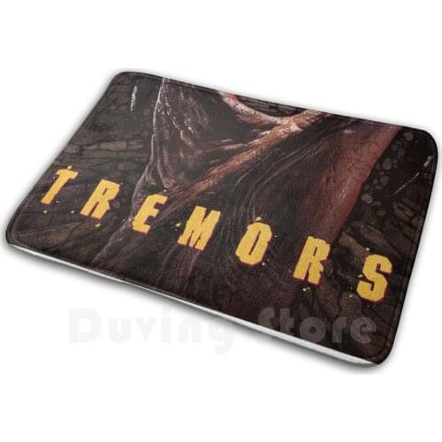 Tremors Mat Rug Carpet Anti-Slip Floor Mats Bedroom Horror Movie Bacon Kevin 90S 90 Horror Fan Horror Addict Cult Creepy Scary
