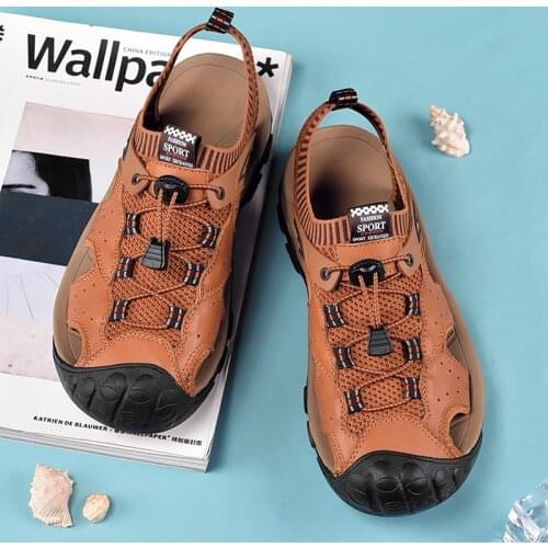 Sneakers-for-men Men zapatillas sport flip Casual breathabl 2020 men Sneakers male sandals couple work zapatos breathable man