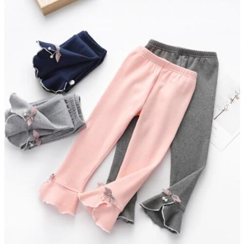 Hot Sales Baby Girls Pants Fashion Kids Toddler Cotton Trousers Lovely Girl Leggings Children Clothes For Spring Fall Pants