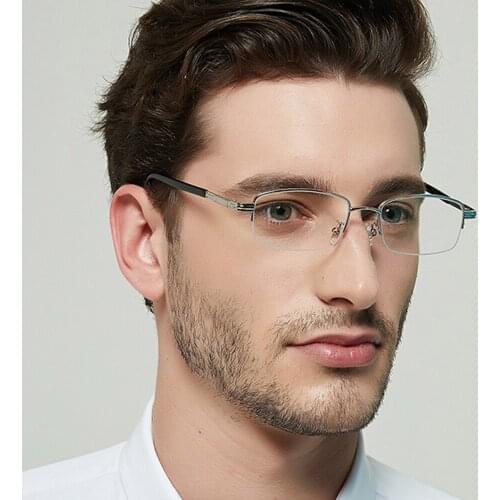 CLARA VIDA Blu-ray Proof Men and Women Business Reading Glasses Metal High Quality +1.0 +1.5 +2.0 To +4.0