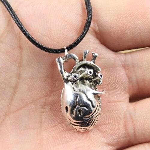 Fashion Necklaces 3D Lovely Lovely Heart Pendant For Couples Lover Best Friends Friendship Women Unisex