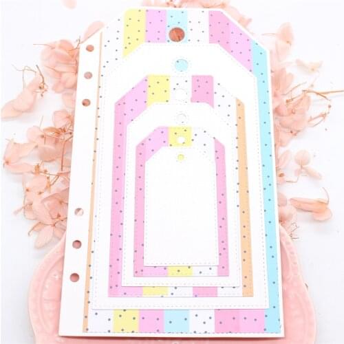 KLJUYP Planner All About Labels Metal Cutting Dies Scrapbook Paper Craft Decoration dies scrapbooking