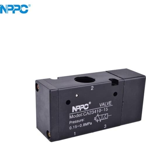 CA series air pilot valve, single head, NPPC brand, port size G1/2", CA23410-15