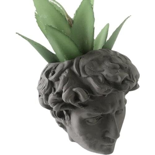 Silicone Resin Ash Tray Molds For Vase Making Home Desk Decorating Clay Flower Pot Cement Planter Silicon Mould