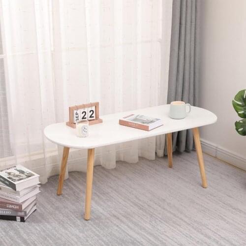 Modern Wood Coffee Table Tea Table Home Study Desk Office Conference Pedestal Desk Kitchen Double Dining Table Home Furniture