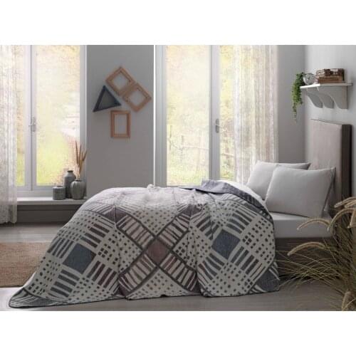 Tac Cotton Blanket Sıdney Blue Single