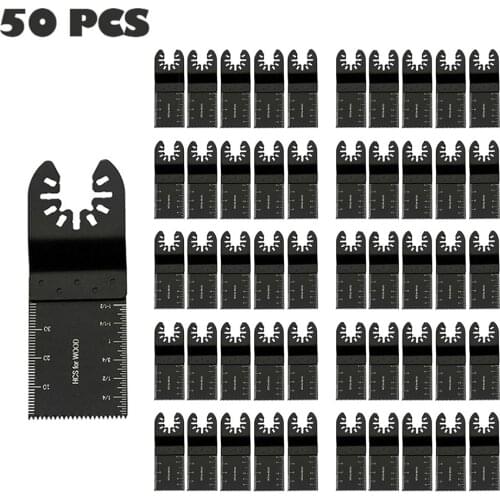 34mm Universal Saw Blade Set Oscillating Multi Tool Straight Scale Multitools Cutting Wood Saw Blades For Fein Multimaster Power