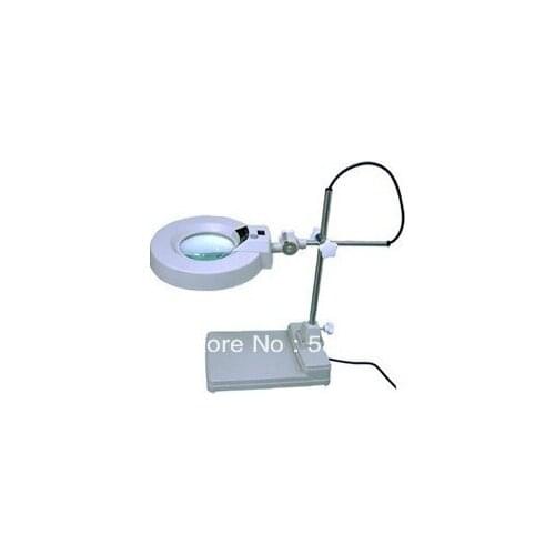 10X Desktop Magnifier with Light and stretchable