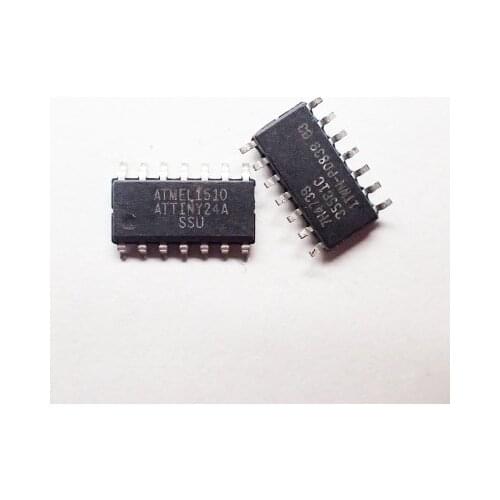 5pcs/lot ATTINY24-20SSU ATTINY24A-SSU ATTINY24 SOP-14 In Stock