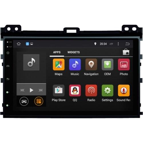 Android 10.0 Car GPS Navigation For TOYOTA PRADO 2002-2009 Octa Core Car Radio Stereo Player Head Unit