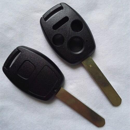 DAKATU 3+1 4 Buttons Remote Key Case Shell Cover Fob For Honda Accord CRV Civic Pilot Fit Replacement Remote shell