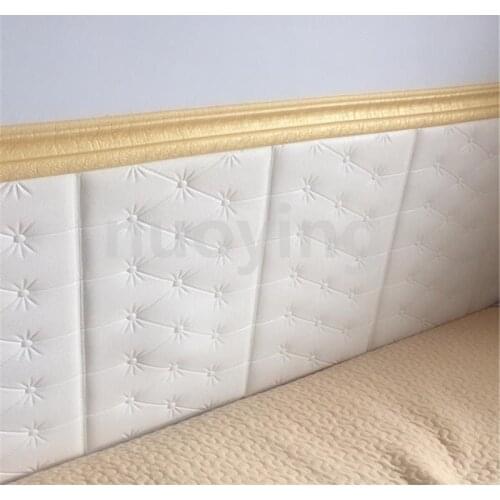 Childrens Room Headboard Bedroom Anti-collision Soft Packaging Wall Stickers Background Wall Anti-collision Self-adhesive