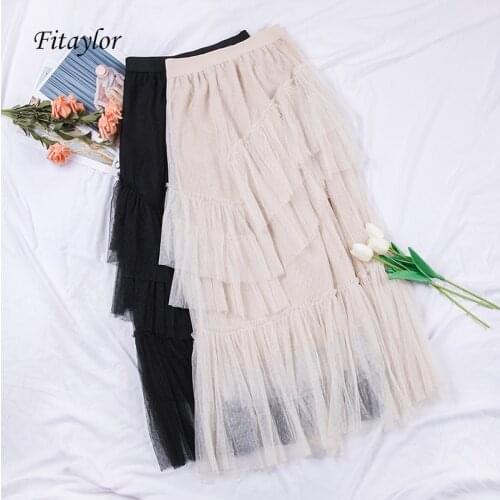 Женские юбки с высокой талией Fitaylor China At AliExpress