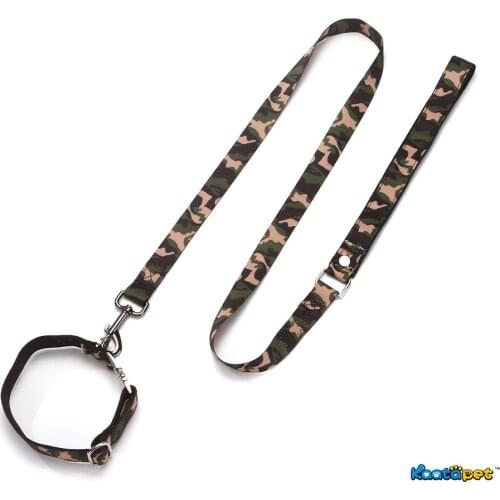 Kaatapet Adjustable Camouflage Dog Traction Set Leashes