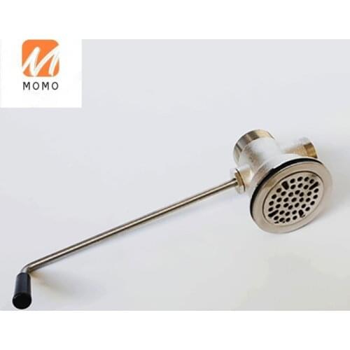Kitchen Brass Twist Lever Waste Drain Overflow Outlet