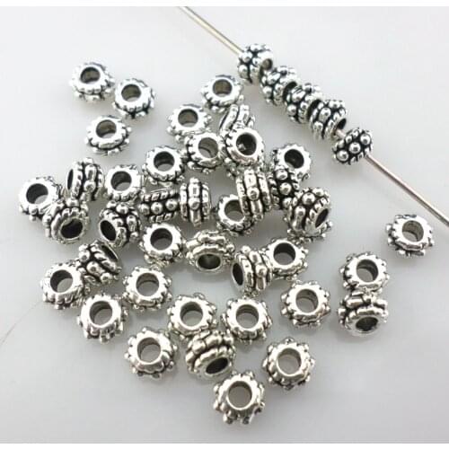 LCcharm Silver Beads