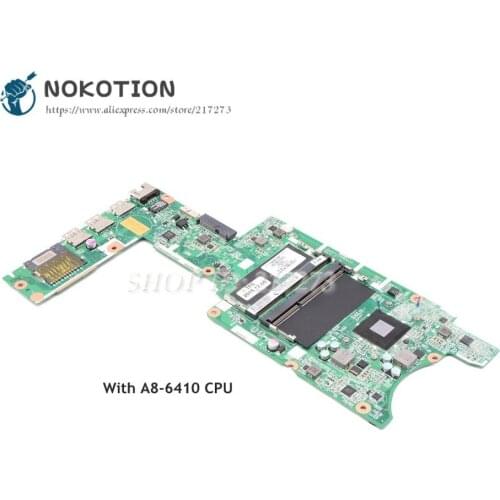 NOKOTION 769075-501 769075-001 Main Board For HP Pavilion 13-A 13Z-A Laptop Motherboard A8-6410 CPU DDR3