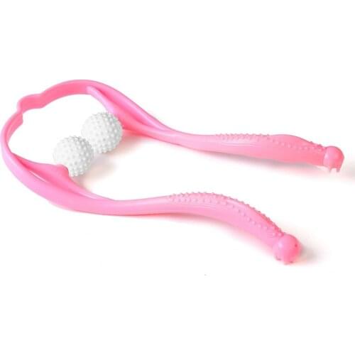 Hand Roller Massage Multifunction Pressure Relief Neck Shoulder Massager Essential for Neck Massage