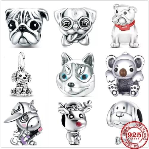 New Original 925 Silver Bracelets Accessories Charm Bead fit Pandora charms silver 925 beads Bracelet for women DIY Jewelry Gift