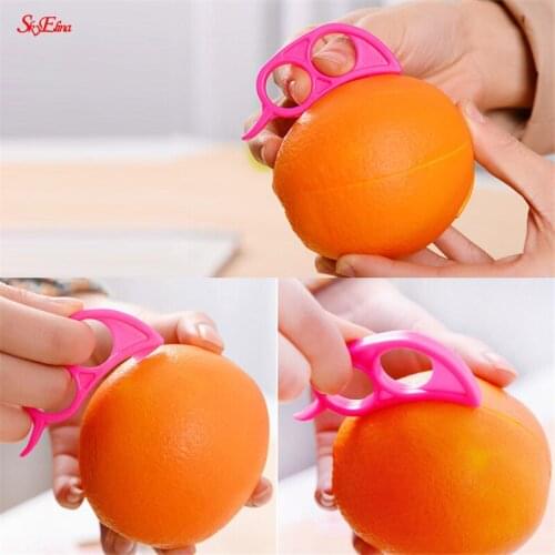 Food Grade Plastic Easy Peeler Remover Creative Opener Kitchen Accessories Pomegranate Orange Peeling Knife Cooking Tool 7zCF074