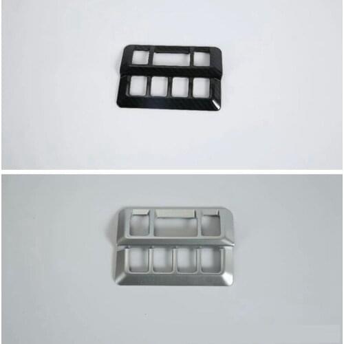 Fit For Subaru XV 2018 1pc Chrome ABS Inner Headlight Adjust Switch Button Cover Trim Frame Decorative Car Styling Accessories