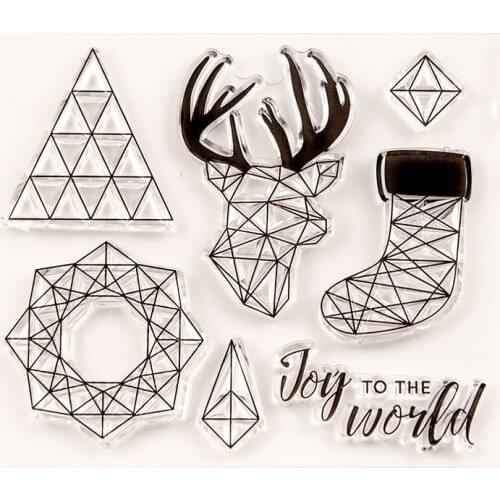 Clear Stamps Scrapbooking Rubber Stamp Handmade DIY Decoration Craft Supplies Stamps for Card Making Creative Christmas New 2021