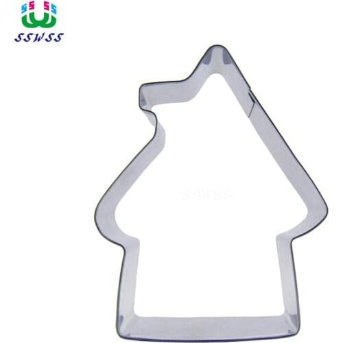 Christmas Cake Cookie Biscuit Baking Molds,Santa Big House Shaped Cake Decorating Fondant Cutters Tools,Direct Selling