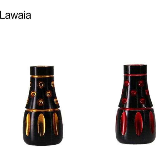 Lawaia Fishing Reel Gripping Pill DIY Modified Full Metal Grip For Lu Ya Wheel Water Drop Wheel Holding Pill Fishing Reel Handle