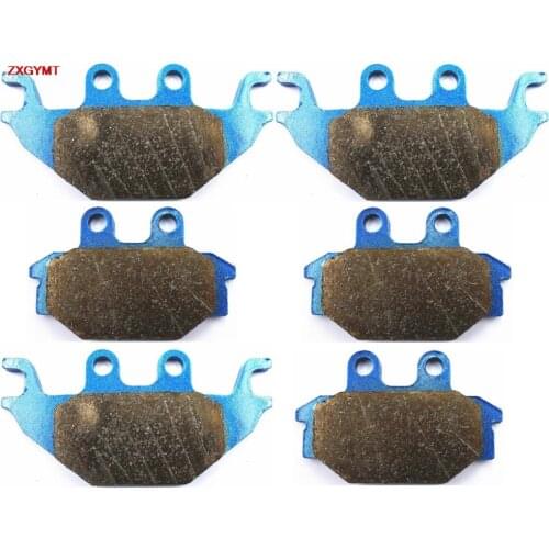 Sintering Brake Pads Set fit for SYM 300 Quadlander 2006 - 2013 Front Rear 13 06 12 11 10 09 08 07
