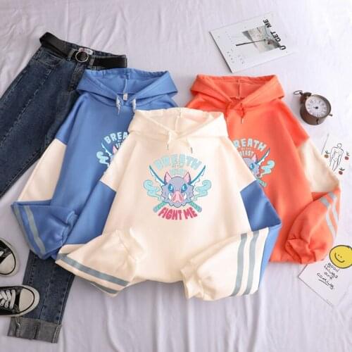 2020 Janpan Anime Demon Slayer Patchwork hoodies Inosuke Breath Of The Beast Hoodies Cartoon Demon Slayer Harajuku Sweatshirt