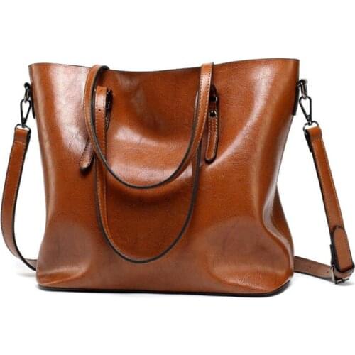 Large Capacity Handbags Women Ladies PU Leather Stone Pattern Tote Bag Female Shoulder Bags Bolsas Femininas 20#42