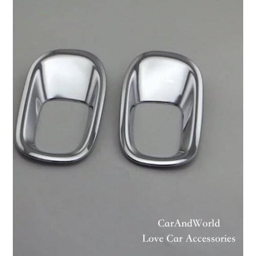 Rear Fog Lights Cover Lamp Tail FogLight Decoration Trim Chrome Sticker For Jeep Renegade 2015 2016 2017 Car-Styling Accessories