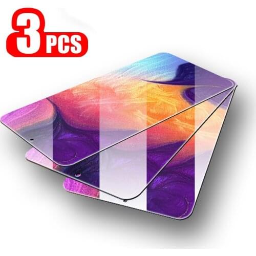 3Pcs Glass for Samsung Galaxy A50 A70 Screen Protector Tempered Glass for Samsung M20 A20 A20e A60 A80 M10 A30 A40 A70 A50 A10