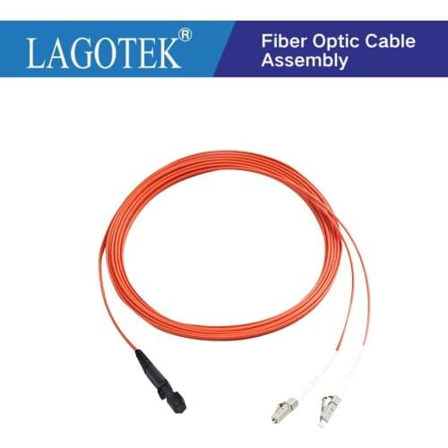 2pcs/lot 3M Jumper Cable Duplex Multimode MTRJ-LC MTRJ To LC Fiber Optic Optical Patch Cord 50/125
