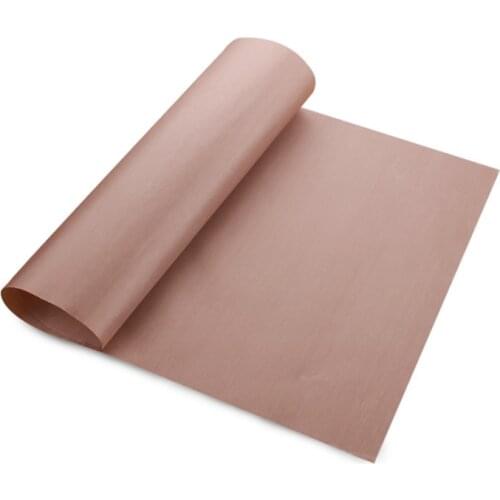 60x40cm Thick Oil-free Thick Oven Oven Baking Mat Non-stick Oily Cloth Oil-proof Linen High Temperature Adobe Oil Paper TSLM1