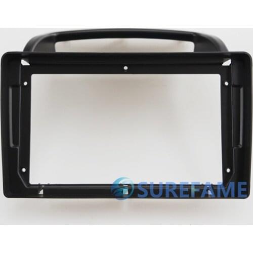9 inch Car Fascia Radio Panel for Kia Sedona 2006-2014 Dash Kit Install Facia Console Bezel Plate 9inch Adapter Trim Cover