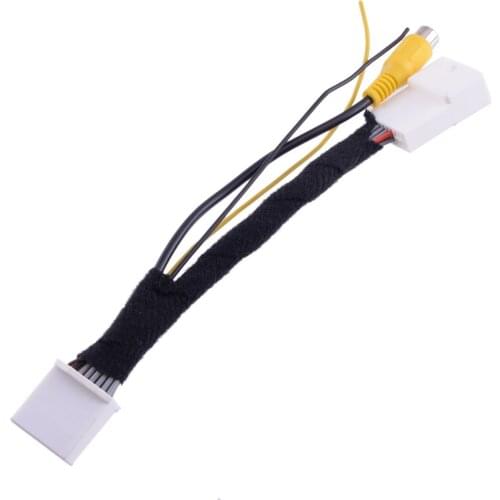 Car Rear-view Reverse Backup Camera Adapter Cable Wiring Harness Fit For Subaru BRZ Scion FR-S IQ TC CB XD Toyota 4-Runner 2014