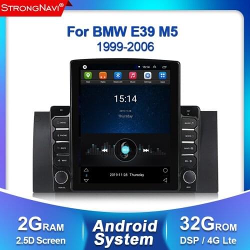 9.7'' Tesla Screen Android 2+32G Car DVD Player For BMW E53 E39 X5 M5 Auto Radio Multimedia Stereo with DSP WIFI BT SWC 4G Lte