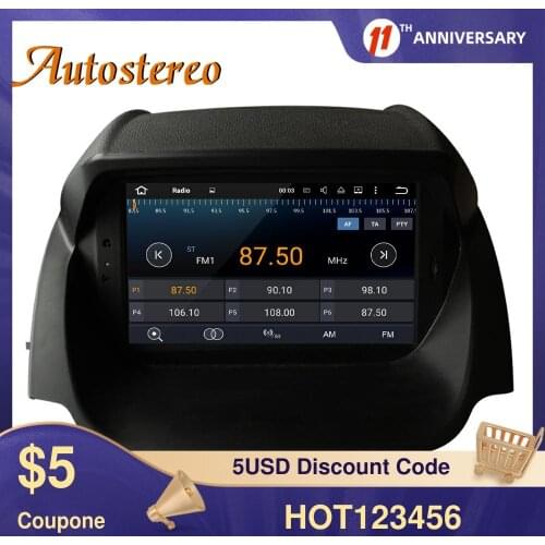For Ford Ecosport 2014-2019 Android 10.0 Car GPS Navigation Auto Radio Head Unit Multimedia Player Wireless Carplay Radio Tape