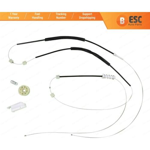 ESC Auto Parts EWR994 Electrical Power Window Regulator Repair Kit Front Right Door for Audi TT MK2 Typ 8J, 2006-2014