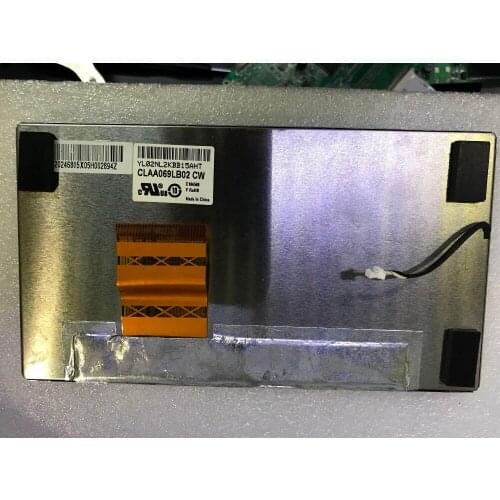 CLAA069LB02 CW New original 6.9 inch LCD screen 60 pins for car dvd gps CLAA069LB02CW
