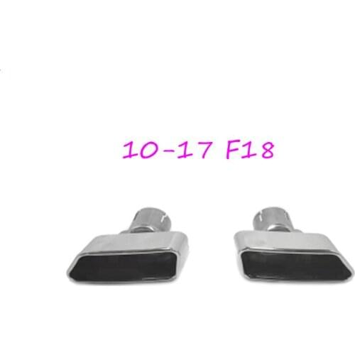 For BMW 5 Series 2010 2011 2012 2013 2014 2015 2016 2017 Car Exhaust System Modified upgrade Exhaust Pipes Muffler Tail Tip