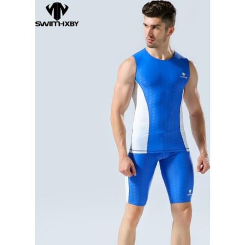 HXBY Professional Competition Swimwear Women Swimsuit Men Womens Swimsuits With Shorts Mens Swim Wear Swimming Suit For Women