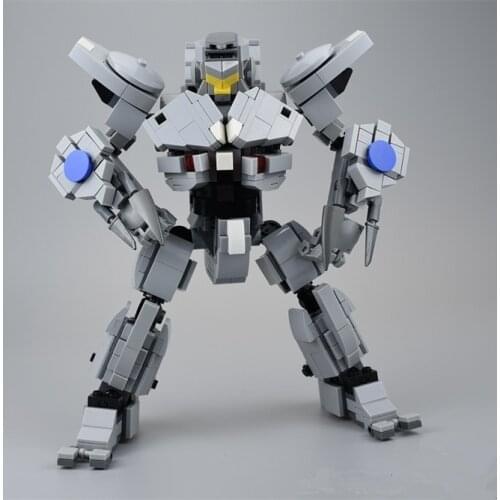 700+Pcs STEM MOC Striker Eureka Model Small Particle Building Blocks Educational Toy Set