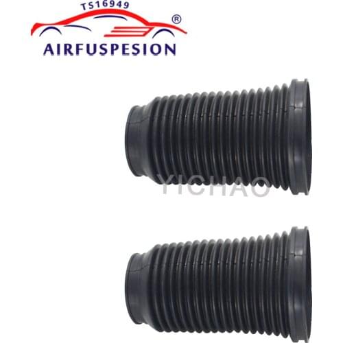 Pair Front Dust Cover For Audi A6 C6 4F Allroad Quattro Air Suspension Shock Repair Kit Dust Boot 4F0616040T 4F0616039T