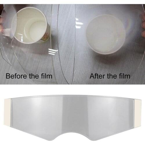 Helmet Anti Fog Film Universal Transparent Clear Motorcycle Helmet Visor Lens Anti Fog Resistant Film 2020