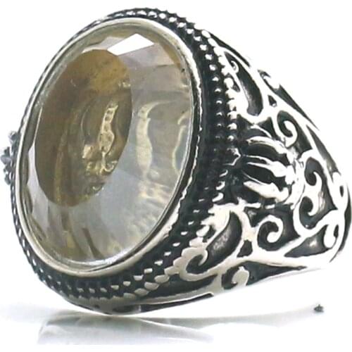 Unisex 316L Stainless Steel Cool Silver-Color Crown Newest Ring